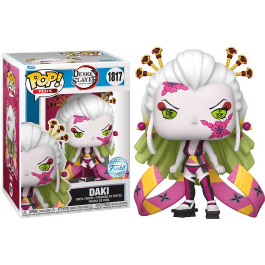 Funko Pop ! Animation - Demon Slayer (1817) Daki W/ Ribbons Special Figure 9Cm