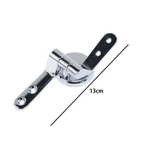 Coppia Cerniere Acciaio per Copriwater Tavoletta Wc Universali Cromate Raccordi
