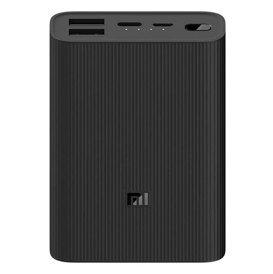 Xiaomi Mi Power Bank 3 Ultracompact Universale Ricarica Smartphone Cellulare Usb
