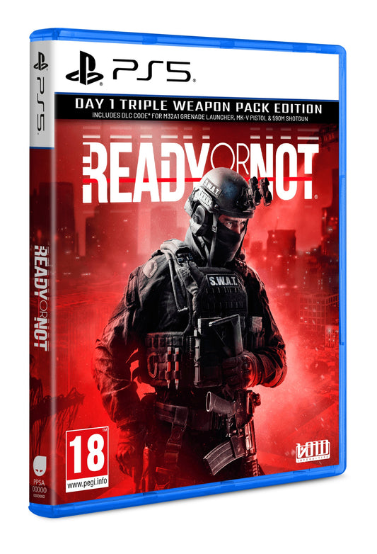 Ready or Not - Day 1 Edition Ps5 Gioco PlayStation 5 Pal Italiano Nuovo
