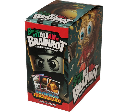 Skifidol Italian Brainrot TCG Universo Psichedelico Box Display 24 Buste (14 carte) Ita