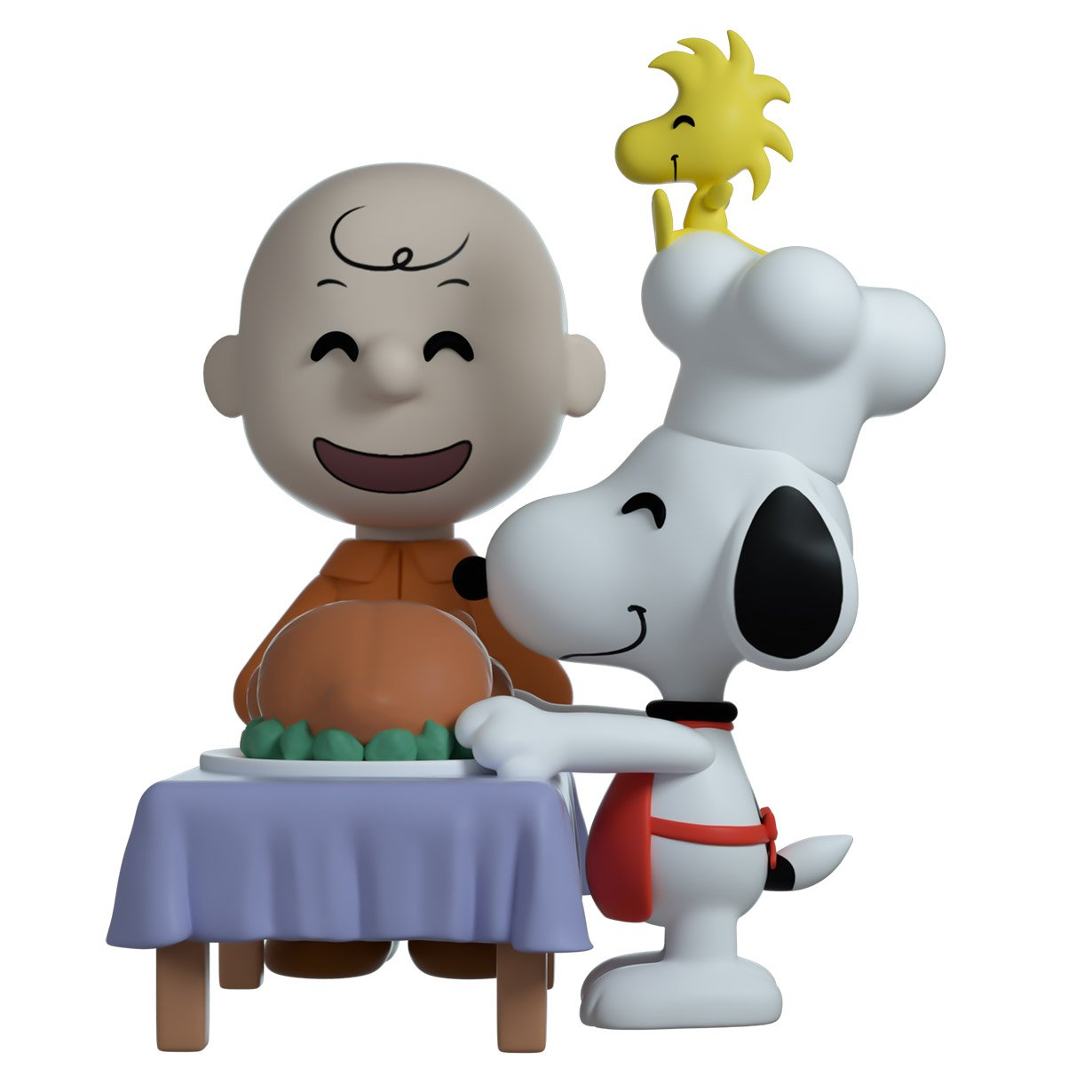 YouTooz Peanuts (Snoopy) - Charlie & Snoopy Thanksgiving Vinyl Figure 13cm