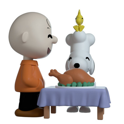 YouTooz Peanuts (Snoopy) - Charlie & Snoopy Thanksgiving Vinyl Figure 13cm