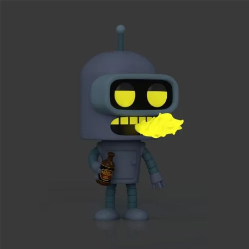Funko Pop ! Animation Futurama (1757) Bender  Vinyl Figure Chase Special Glows