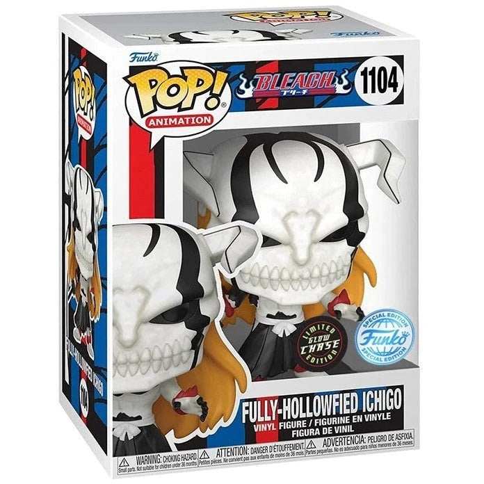 Funko Pop Animation Bleach : Fully-Hollowfied Ichigo (1104) Glow Chase Special
