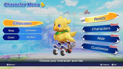 CHOCOBO GP NINTENDO SWITCH VIDEOGIOCO ITALIANO FINAL FANTASY GIOCO CORSE NUOVO