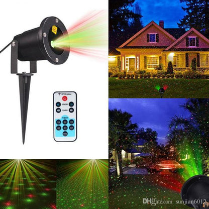 Proiettore Laser Luci Di Natale Natalizie Addobbo Natalizio Per Esterno Disegni