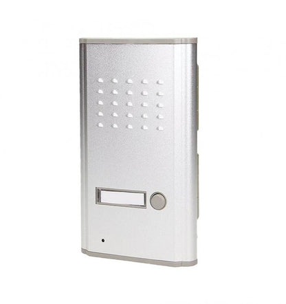 Kit Citofono Monofamiliare Cornetta 2 Fili Apriporta Cancello Da Interno Esterno