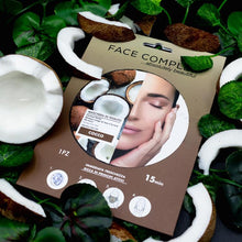 Face Complex Maschera In Tessuto Viso Per Pelli Secche Idratante Lenitiva |Cocco