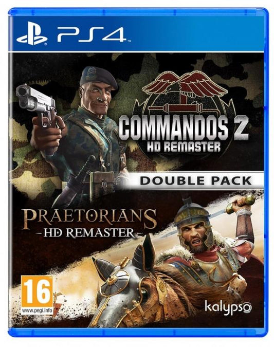 COMMANDOS 2 & PRAETORIANS: HD REMASTER DOUBLE PACK PS4 PLAYSTATION 4 NUOVO
