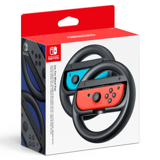 Joy-Con Coppia Volanti Nintendo Switch Controller Auto Mario Kart 8 Wheel Pair
