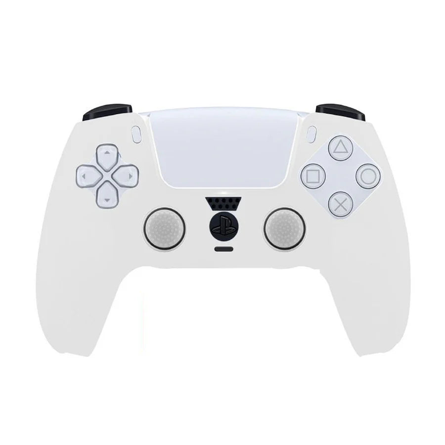 Hutrade Cover Compatibile per Controller PS5 Dualsense Playstation 5 Guscio Custodia In Silicone Joystick