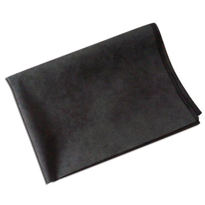 Panno Pelle Amaretta Microfibra Nero Scamosciato Carrozzeria Vetri Auto 80X60Cm