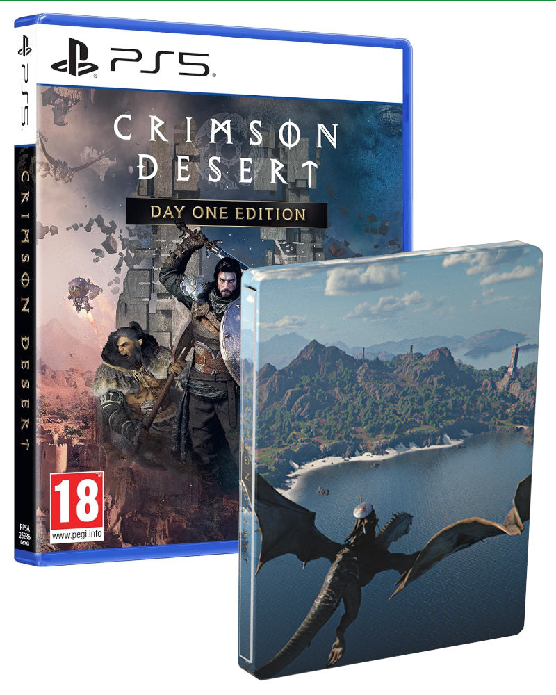 Crimson Desert Steelbook  Edition Ps5 Gioco Italiano Playstation 5 Eu Nuovo