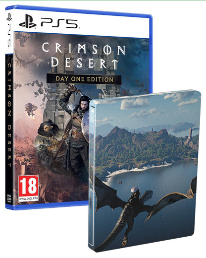 Crimson Desert Steelbook  Edition Ps5 Gioco Italiano Playstation 5 Eu Nuovo