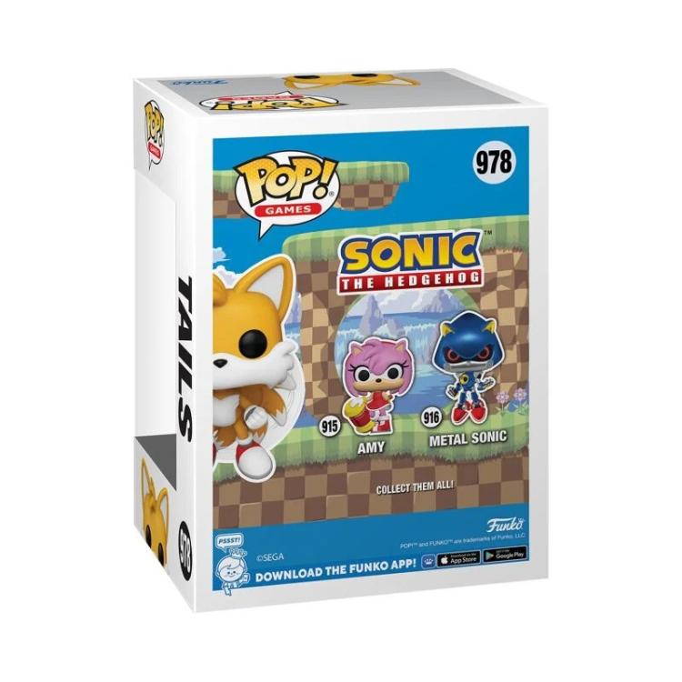 Funko Pop ! Games Sonic The Hedgehog - (978) Tails Fly Figure Specialty Series