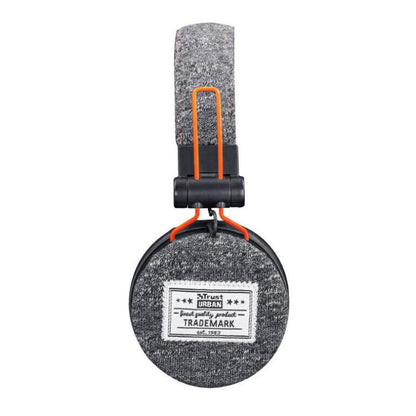 Trust Urban Fyber Cuffie Pieghevoli Auricolari Smartphone Tablet Pc "Jeans Nero"