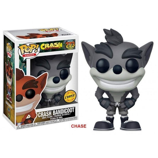 Funko Pop Crash Bandicoot 273 Crash Vinyl Figure Chase Limited Edition Exclusive