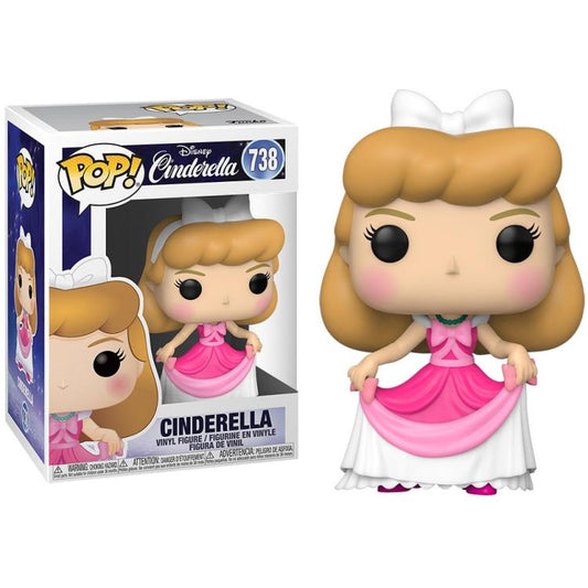 Funko Pop ! Disney Cinderella - (738) Cenerentola Figure Classics Vinyl 9Cm