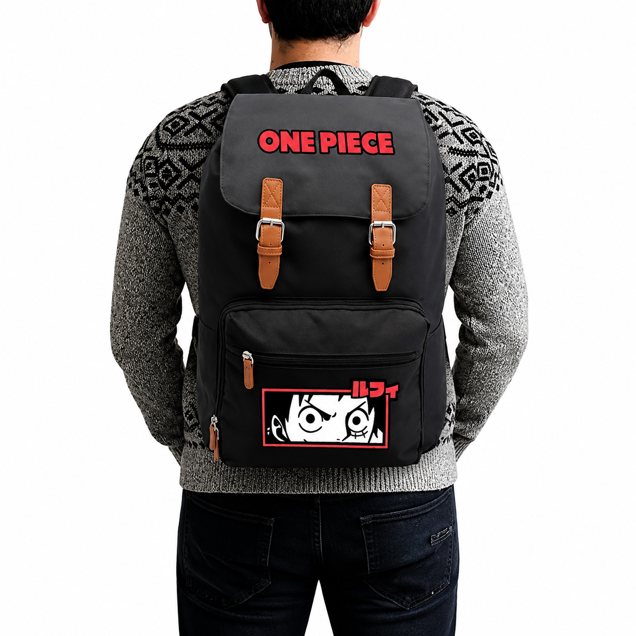 ABYSTYLE: One Piece Zaino Backpack XXL - Monkey D. Luffy (Gadget)