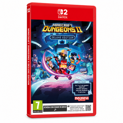 Minecraft Dungeons II Nintendo Switch 2 Gioco ITA (Preorder) - Keycard Pal Nuovo