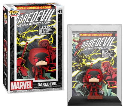 Funko Pop ! Comic Covers - Marvel - (41) Daredevil - Vinyl Figure Statuetta 9Cm