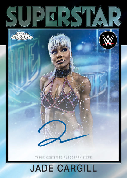 Topps Chrome WWE 2026 Value Box Carte Wrestling Ufficiali