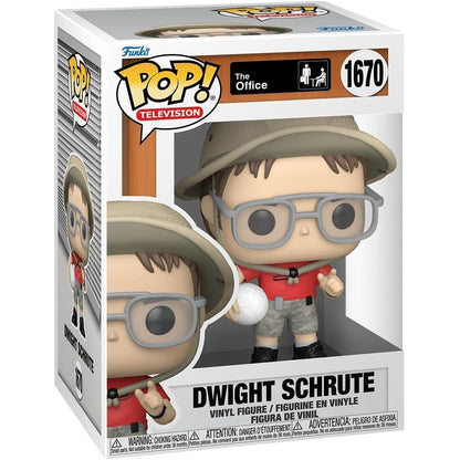 Funko Pop! Television The Office (1670) Dwight Schrute Volleyball Figure 9cm