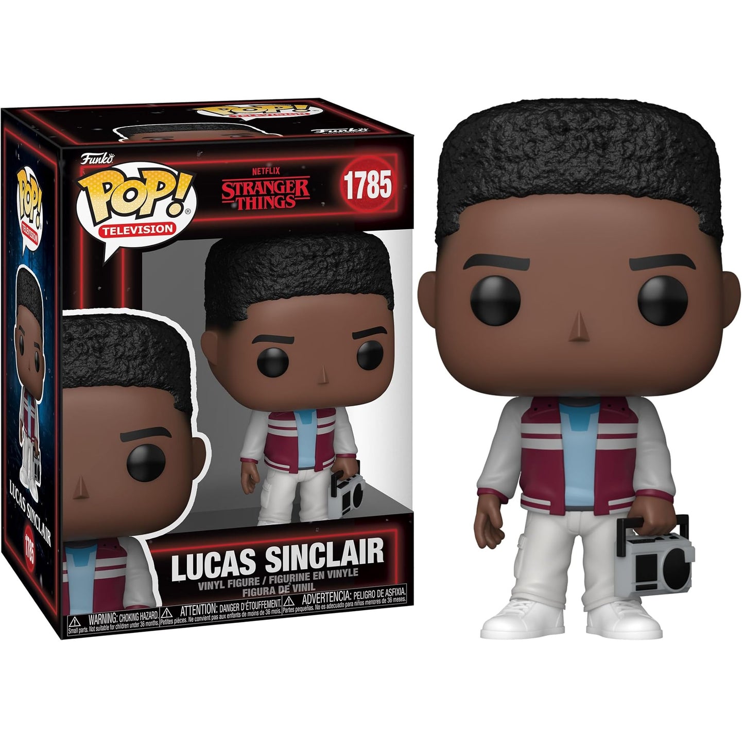 Funko Pop! Television Stranger Things S5 -(1785) Lucas Sinclair Vinyl Figure 9cm