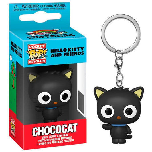 Funko Pop! Pocket Keychain Hello Kitty and Friends - Chococat Vinyl Figure