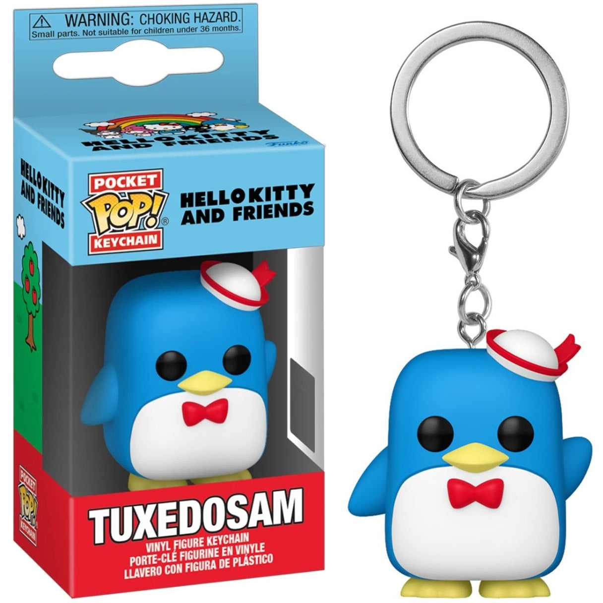 Funko Pop! Pocket Keychain Hello Kitty and Friends - Tuxedosam Vinyl Figure