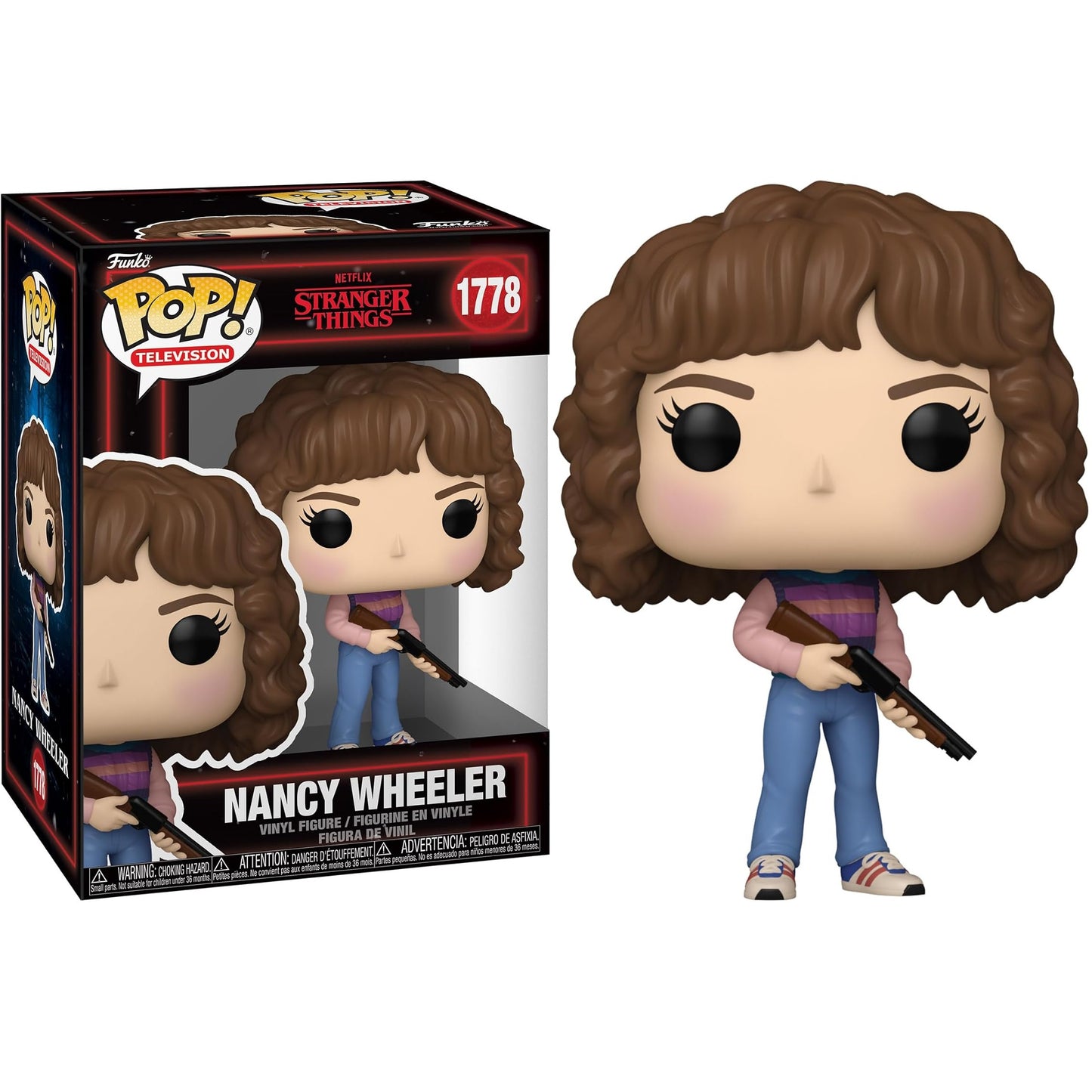 Funko Pop! Television Stranger Things S5 (1778) Nancy Wheeler W/ Shotgun 9cm
