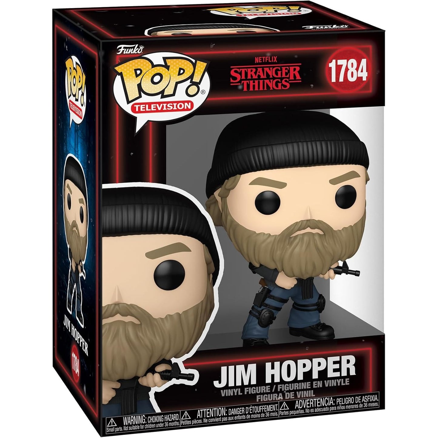 Funko Pop! Television Stranger Things S5 - (1784) Jim Hopper Vinyl Figure 9cm