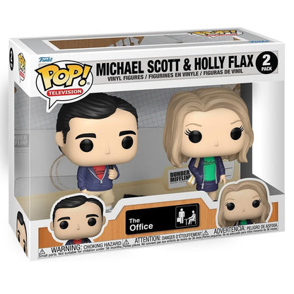 Funko Pop! Television The Office (2 Pack) Michael Scott & Holly Flax - Vinyl Figure 9cm