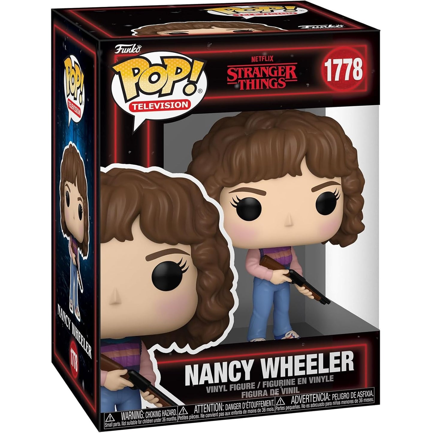 Funko Pop! Television Stranger Things S5 (1778) Nancy Wheeler W/ Shotgun 9cm