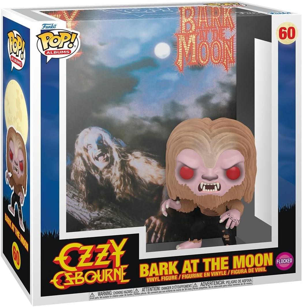 Funko Pop! Albums Ozzy Osbourne (60) Bark At The Moon (Flocked)