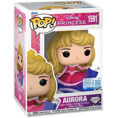 Funko Pop! Disney Princess (1591) Aurora (Special Edition - Diamond Collection) - Vinyl Figure 9cm