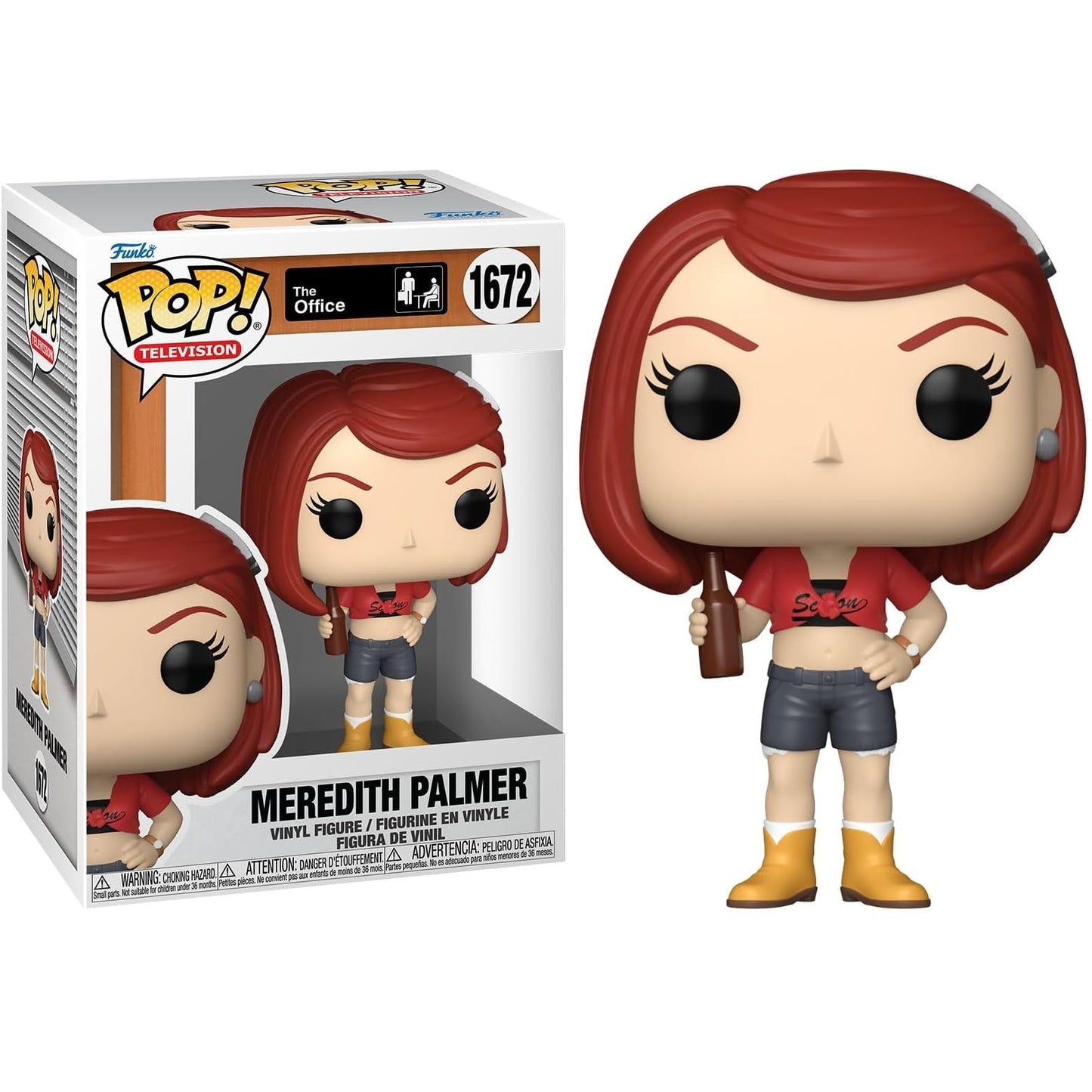 Funko Pop! Television The Office (1672) Meredith Palmer - Vinyl Figure 9cm