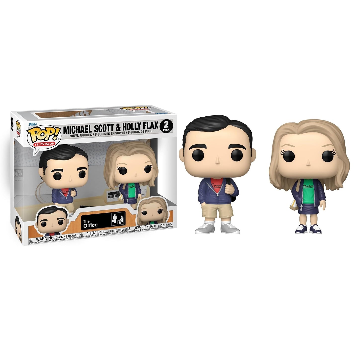 Funko Pop! Television The Office (2 Pack) Michael Scott & Holly Flax - Vinyl Figure 9cm