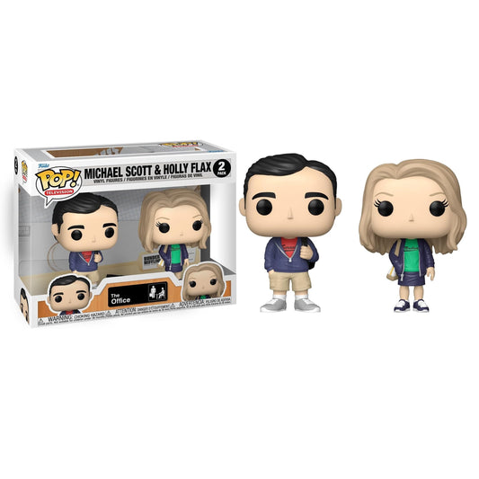 Funko Pop! Television The Office (2 Pack) Michael Scott & Holly Flax - Vinyl Figure 9cm