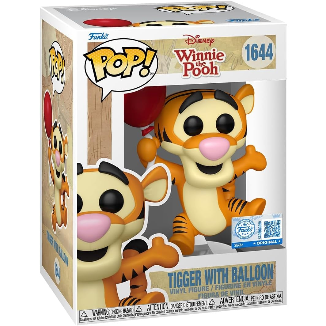 Funko Pop! Disney Winnie The Pooh - (1644) Tigger W/ Balloon Special Edition 9cm