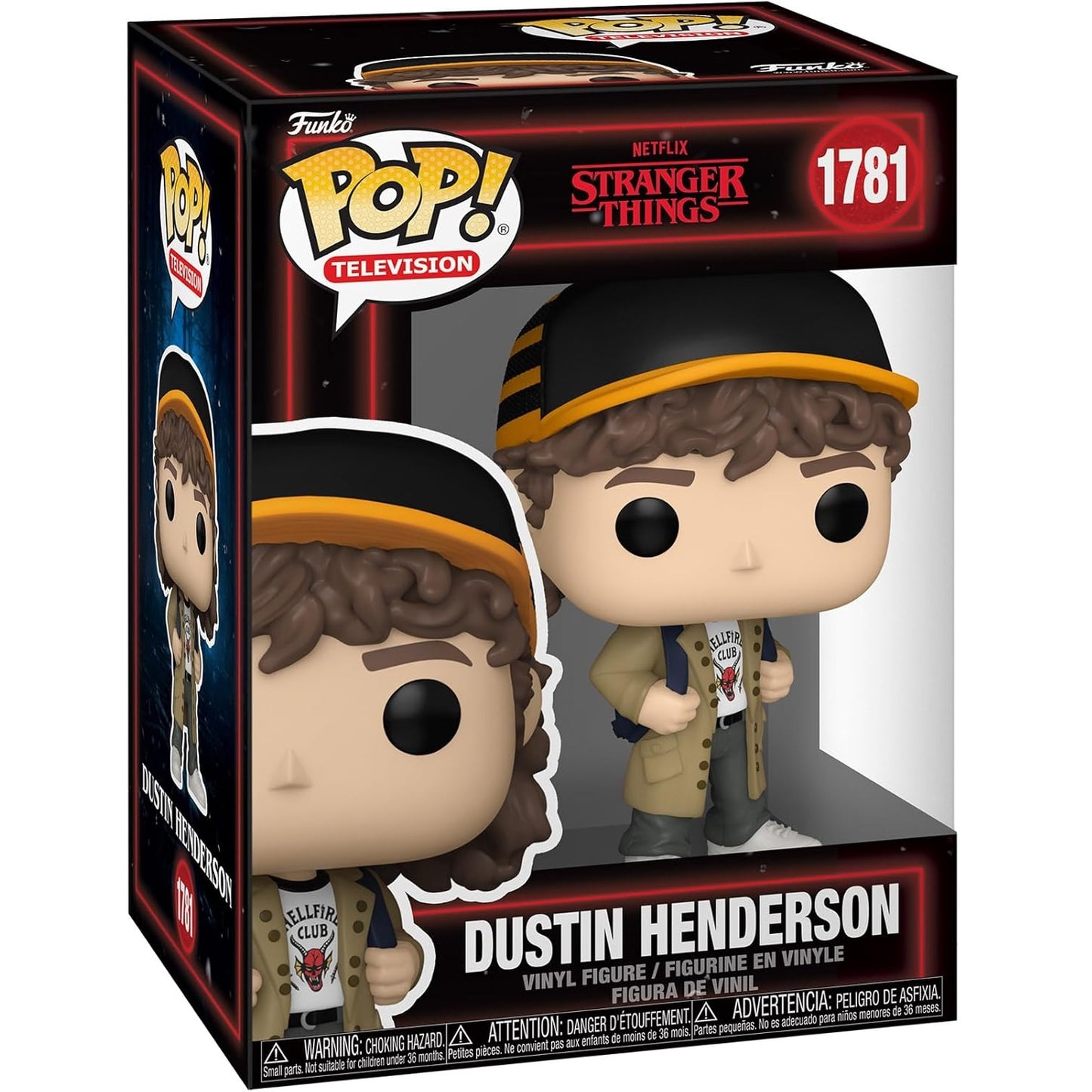 Funko Pop! Television Stranger Things S5 (1781) Dustin Henderson - Vinyl Figure 9cm