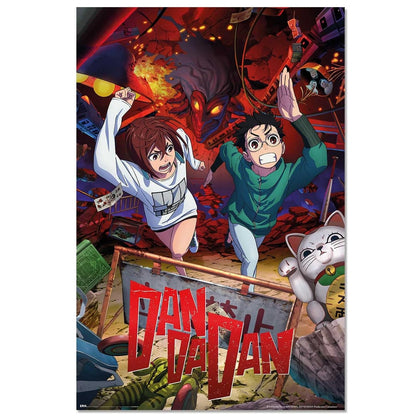 Maxi Poster Anime (Dan da Dan) Manga a Parete Incorniciabile da Cameretta 91x61 cm