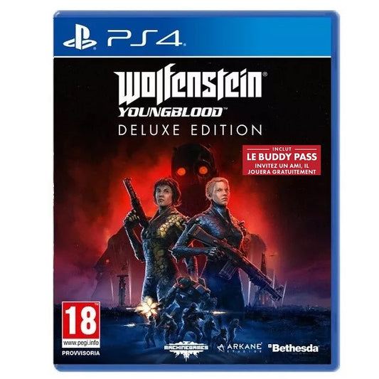 Wolfenstein Youngblood - Deluxe Edition Ps4 Gioco Playstation 4 Italiano Nuovo