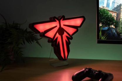Paladone The Last Of Us Fireflies Logo Light Lampada Playstation Ps5 Da Tavolo