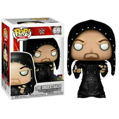 Funko Pop ! Wwe Wrestling - Undertaker Hooded (69) Vinyl Figure 9Cm Wrestler