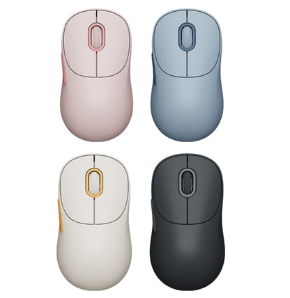 Xiaomi Mouse Wireless 3 White Bianco Luci A Led Laser Senza Fili Bluetooth Wifi