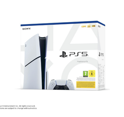 Sony Playstation 5 Ps5 Slim Disc Edition D-Chassis Console Versione Disco Italia