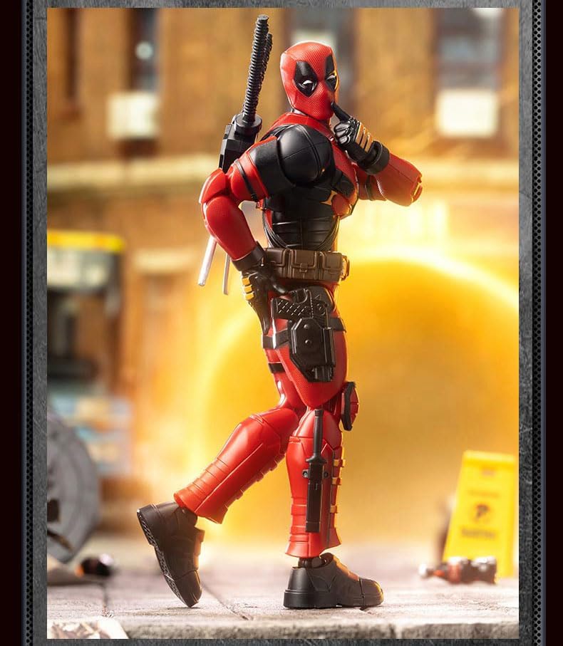 Blokees - Marvel Deadpool & Wolverine Model Kit - Champion Class 04 (Deadpool) Action Figure 81116
