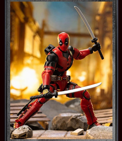 Blokees - Marvel Deadpool & Wolverine Model Kit - Champion Class 04 (Deadpool) Action Figure 81116